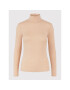 YAS Поло Woola 26024678 Бежов Slim Fit - Pepit.bg