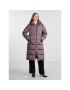 YAS Пухено яке 26023635 Виолетов Regular Fit - Pepit.bg