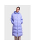YAS Пухено яке Puffa 26023635 Виолетов Regular Fit - Pepit.bg