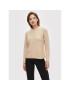 YAS Пуловер Alva 26024720 Бежов Regular Fit - Pepit.bg