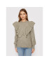 YAS Пуловер Vella 26025760 Зелен Regular Fit - Pepit.bg