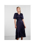 YAS Коктейлна рокля Thea 26028890 Син Standard Fit - Pepit.bg