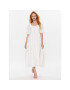 YAS Рокля 26029550 Бял Loose Fit - Pepit.bg