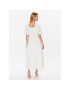 YAS Рокля 26029550 Бял Loose Fit - Pepit.bg