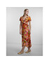 YAS Рокля 26030429 Оранжев Regular Fit - Pepit.bg