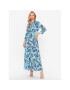YAS Рокля тип риза Savanna 26022663 Син Loose Fit - Pepit.bg