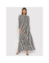 YAS Рокля тип риза Savanna 26022663 Бял Regular Fit - Pepit.bg