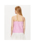 YAS топ Holi 26019495 Розов Regular Fit - Pepit.bg