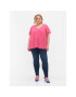 Zizzi Блуза M58831A Розов Loose Fit - Pepit.bg
