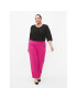 Zizzi Блуза M59212A Черен Regular Fit - Pepit.bg