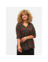 Zizzi Блуза V00040O Черен Loose Fit - Pepit.bg