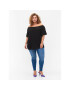 Zizzi Блуза V00040S Черен Loose Fit - Pepit.bg