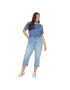 Zizzi Дънки J10653A Син Loose Fit - Pepit.bg