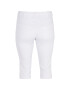 Zizzi Дънкови шорти O10305H Бял Slim Fit - Pepit.bg