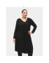 Zizzi Ежедневна рокля CA02376F Черен Regular Fit - Pepit.bg