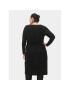 Zizzi Ежедневна рокля CA02376F Черен Regular Fit - Pepit.bg