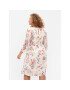 Zizzi Лятна рокля CA06015A Бял Regular Fit - Pepit.bg
