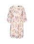 Zizzi Лятна рокля CA06015A Бял Regular Fit - Pepit.bg