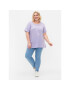 Zizzi Тишърт V50220A Виолетов Regular Fit - Pepit.bg
