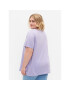 Zizzi Тишърт V50220A Виолетов Regular Fit - Pepit.bg