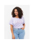 Zizzi Тишърт V50224B Виолетов Regular Fit - Pepit.bg
