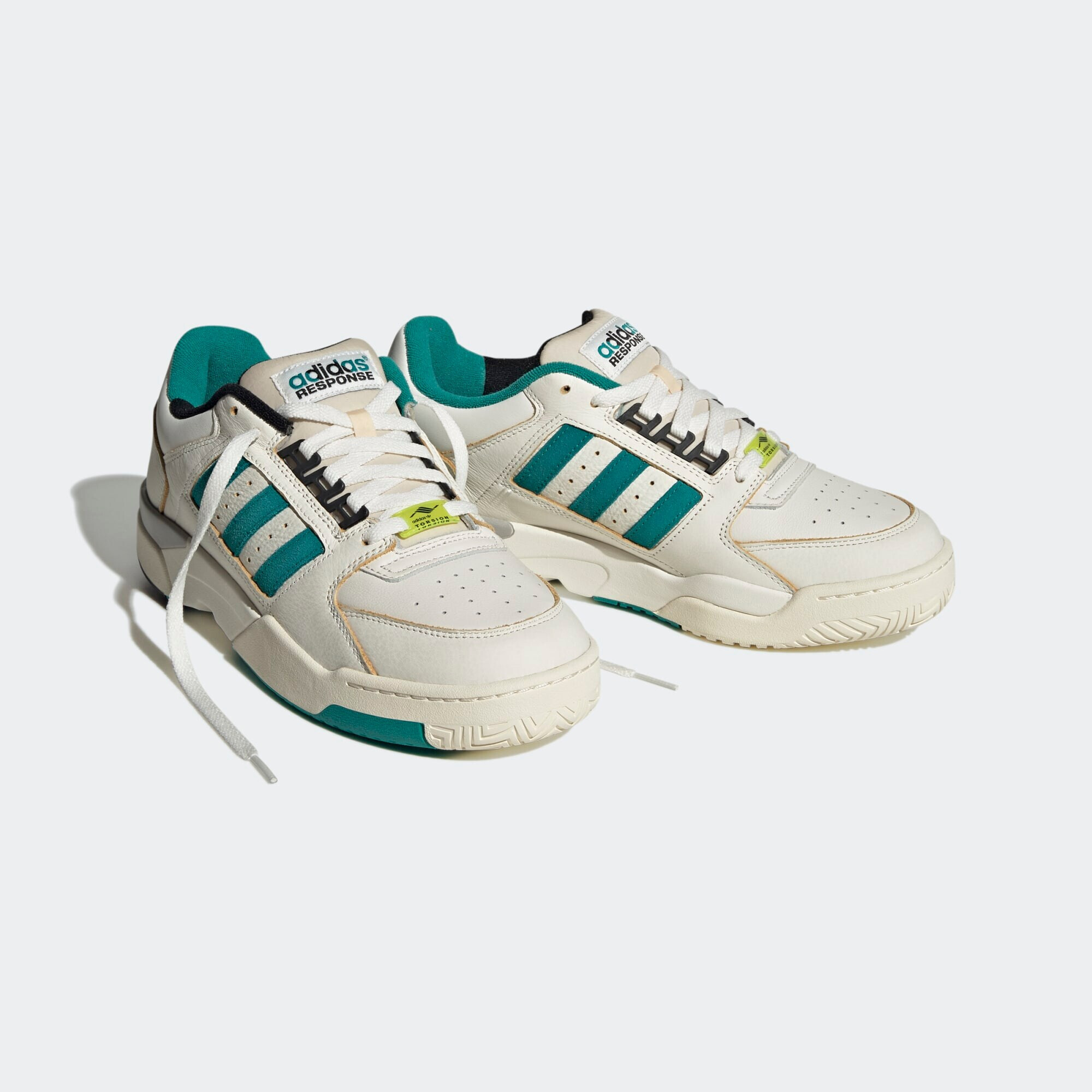 ADIDAS ORIGINALS Ниски маратонки 'Torsion' нефритено зелено / бяло - Pepit.bg