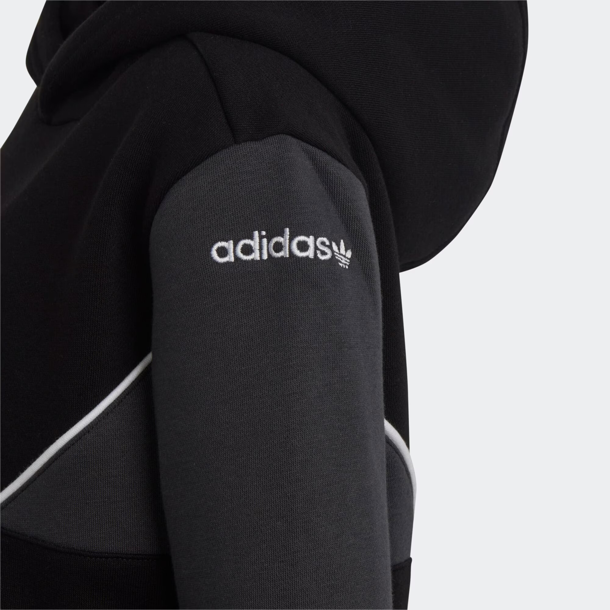 ADIDAS ORIGINALS Облекло за бягане 'Adicolor' тъмносиво / черно / бяло - Pepit.bg