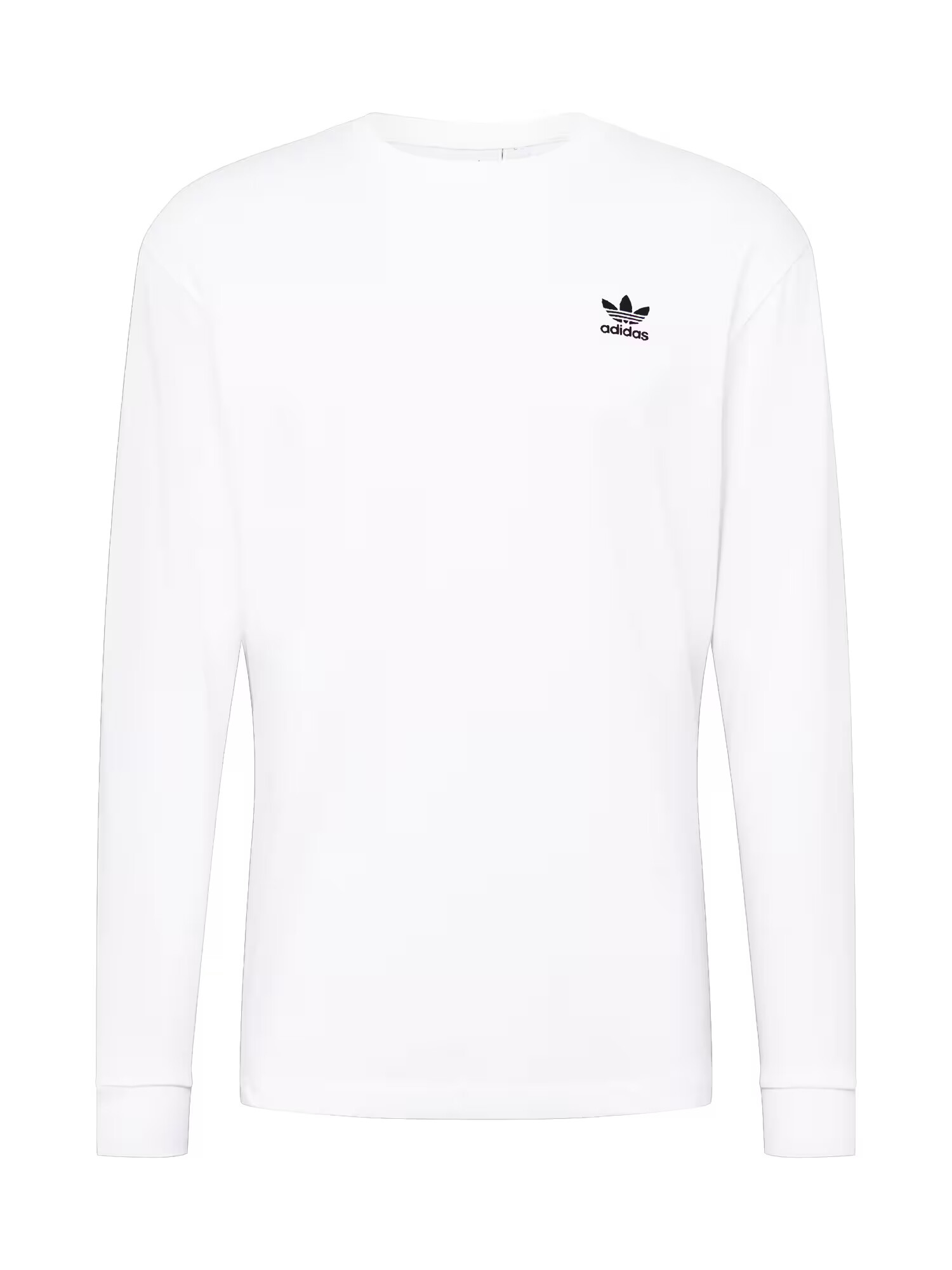 ADIDAS ORIGINALS Тениска черно / мръсно бяло - Pepit.bg