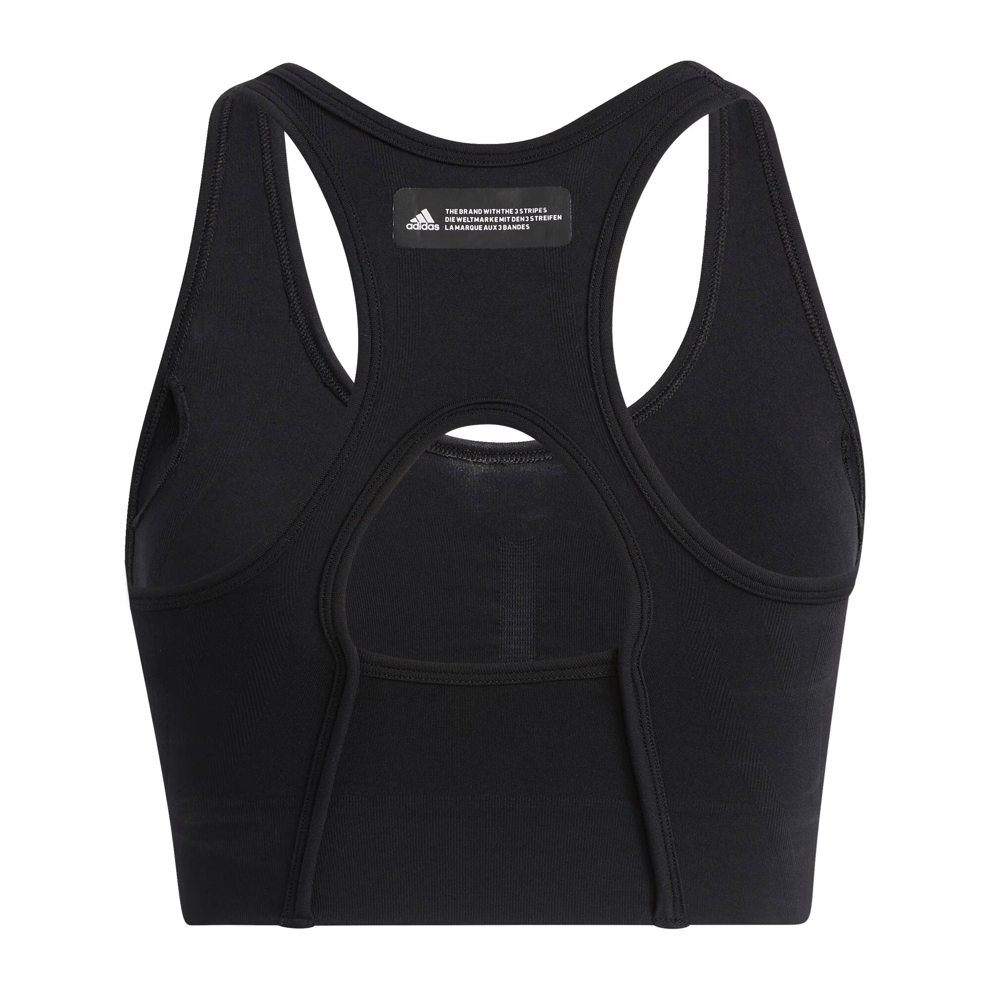 ADIDAS SPORTSWEAR Спортен сутиен 'Formotion Sculpt Medium-Support' черно - Pepit.bg