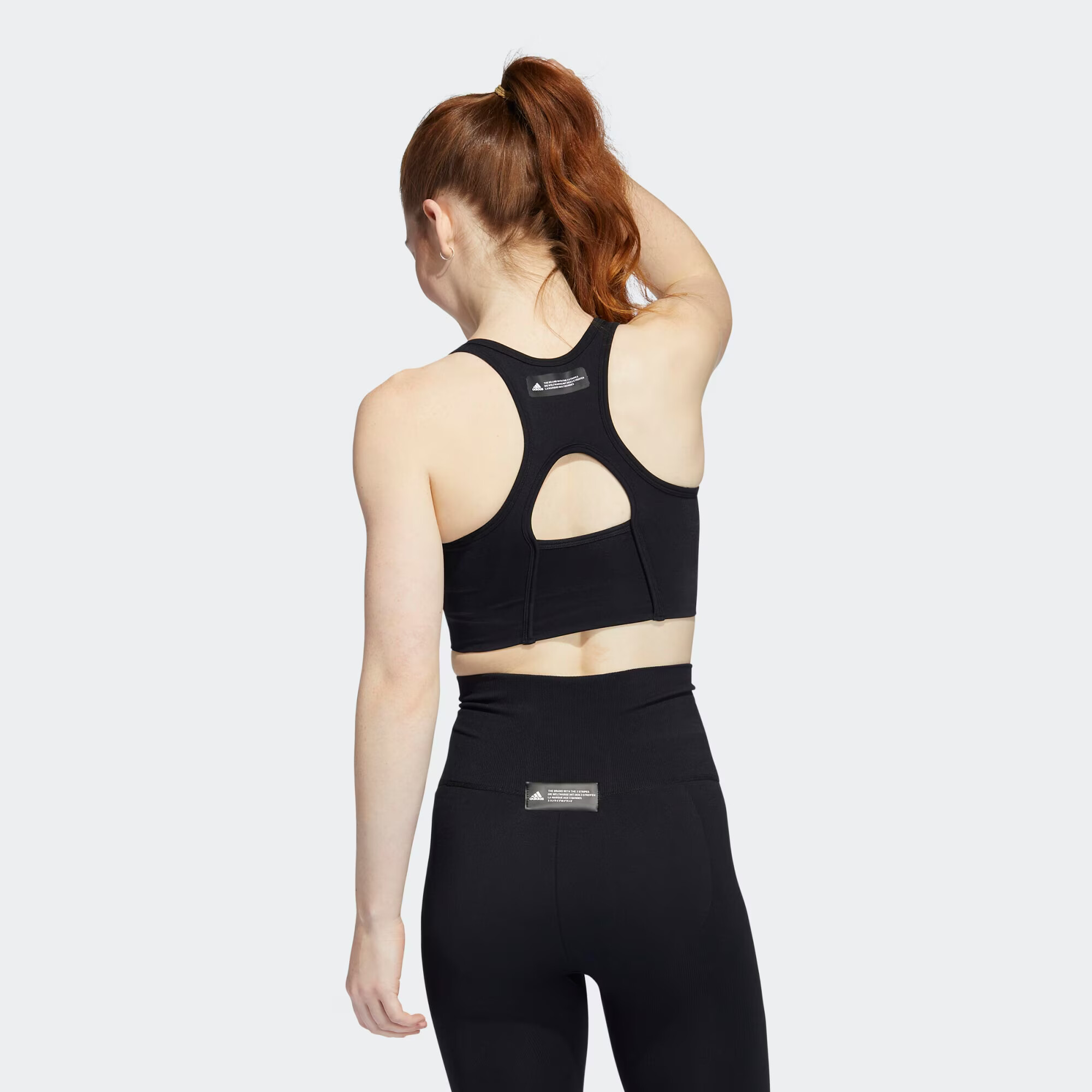 ADIDAS SPORTSWEAR Спортен сутиен 'Formotion Sculpt Medium-Support' черно - Pepit.bg