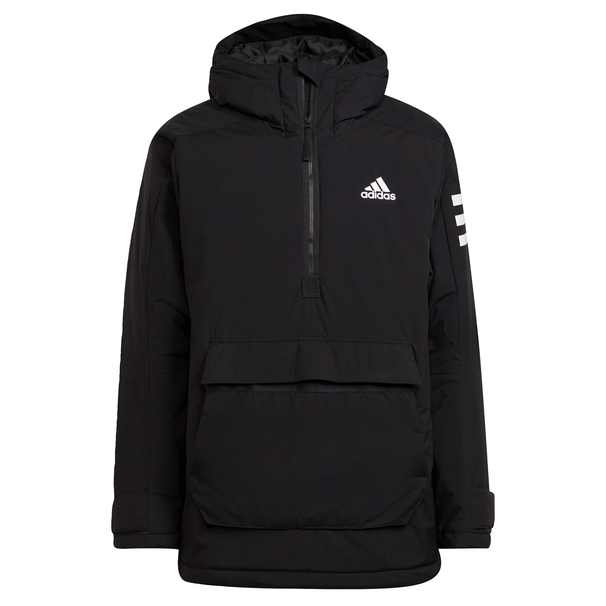 ADIDAS PERFORMANCE Яке Outdoor 'Utilitas Insulated' черно / бяло - Pepit.bg