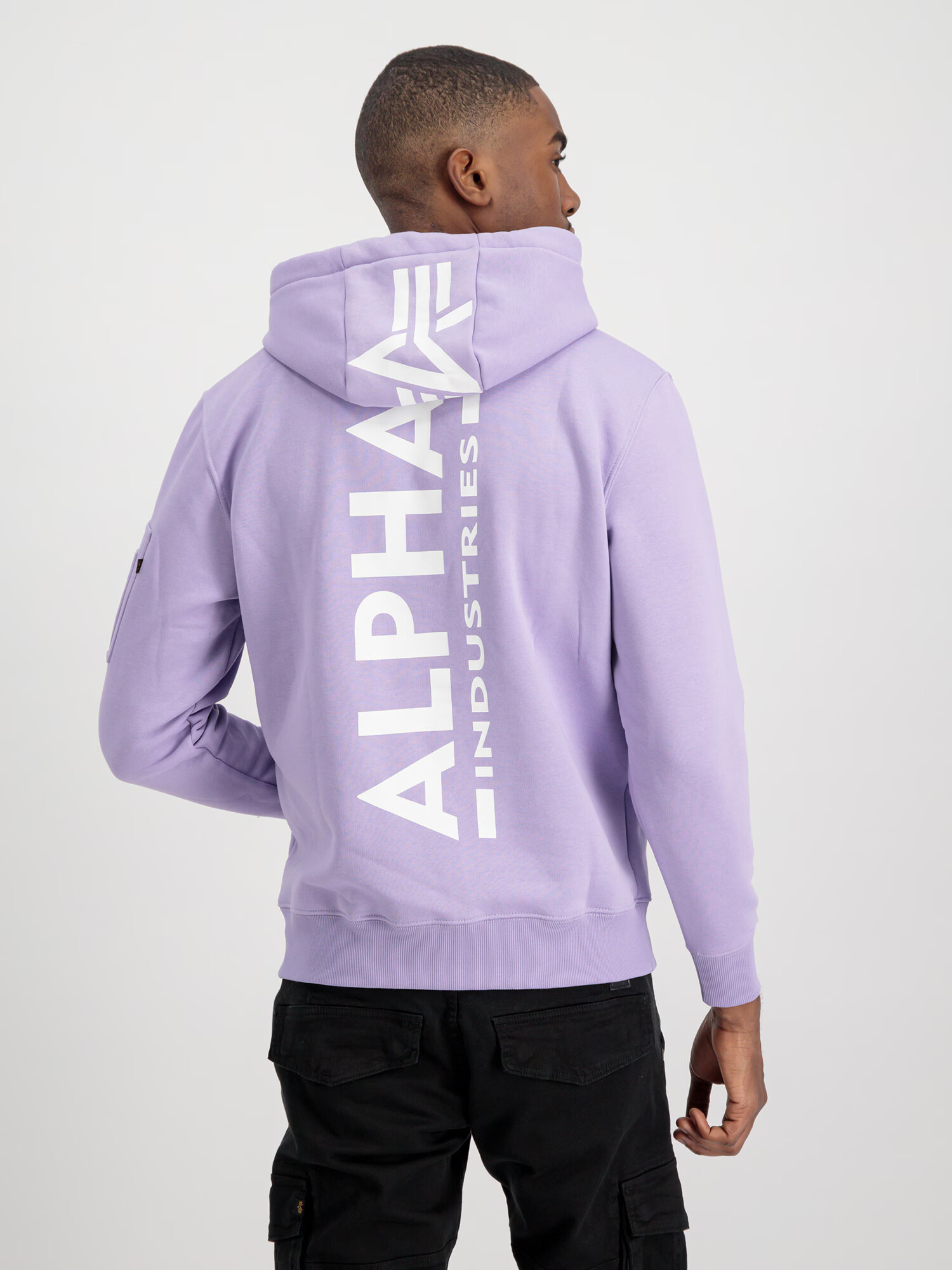 ALPHA INDUSTRIES Суичър лилав - Pepit.bg