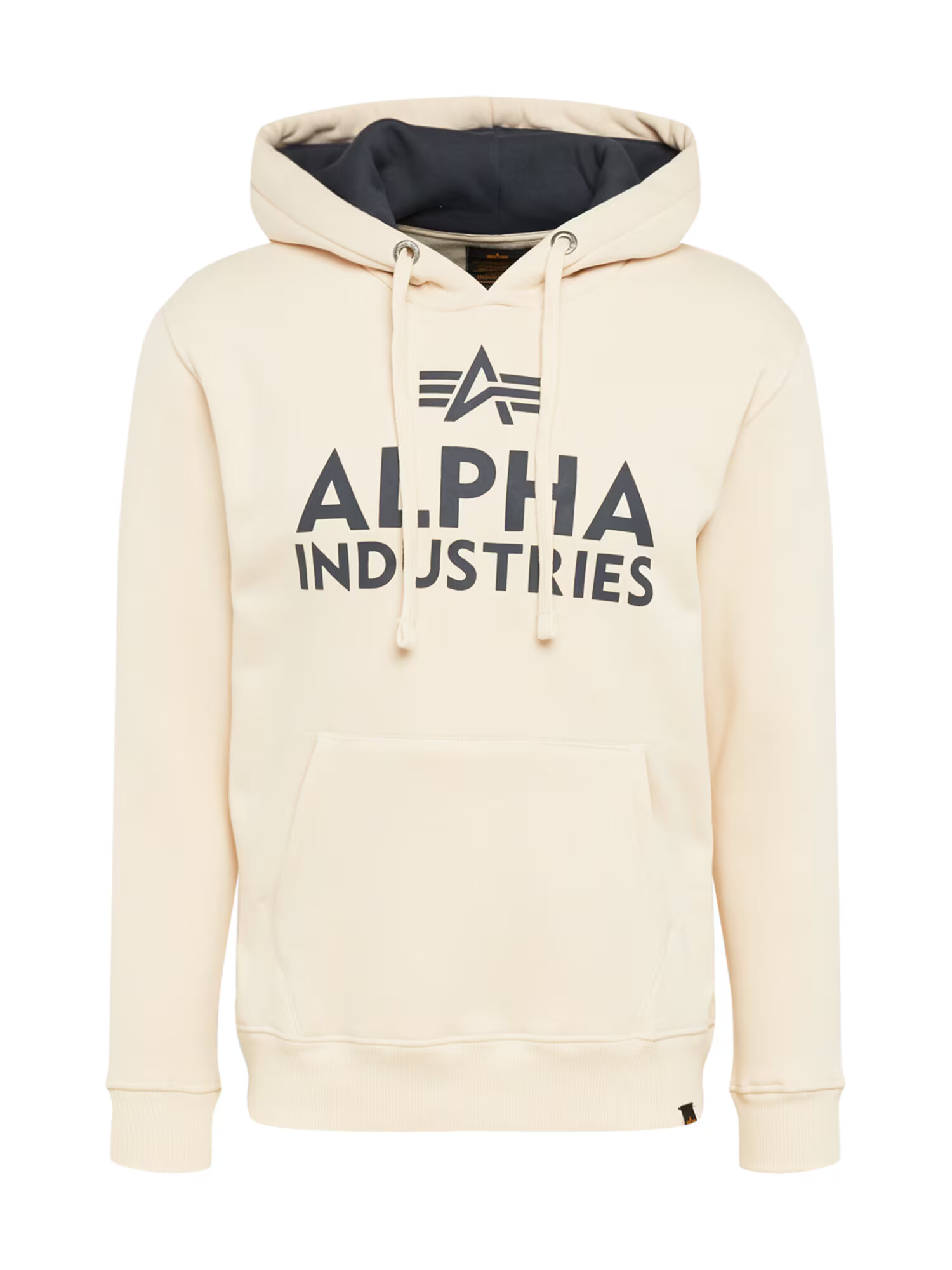 ALPHA INDUSTRIES Суичър сиво / естествено бяло - Pepit.bg