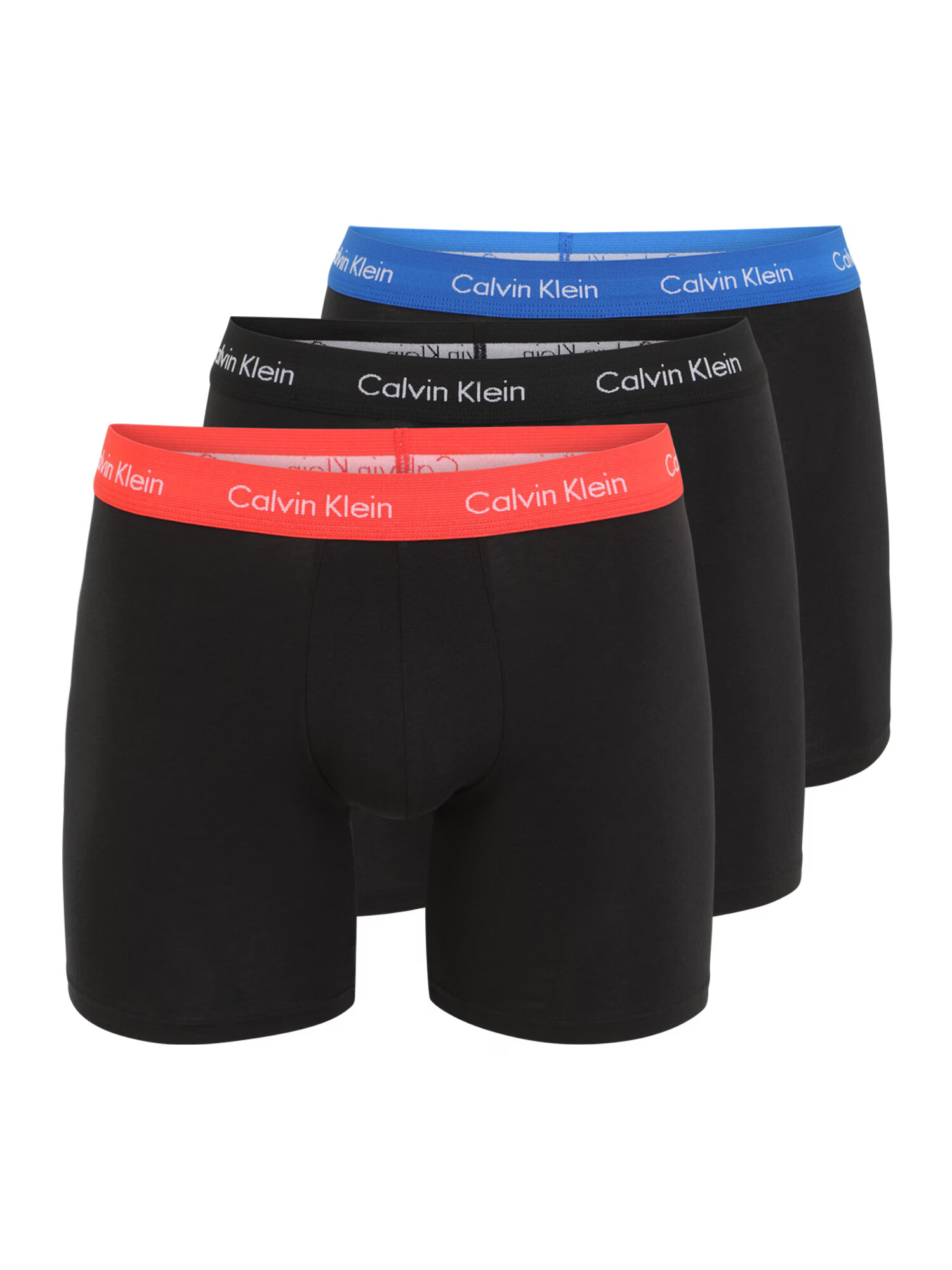 Calvin Klein Underwear Боксерки черно / синьо / червено - Pepit.bg