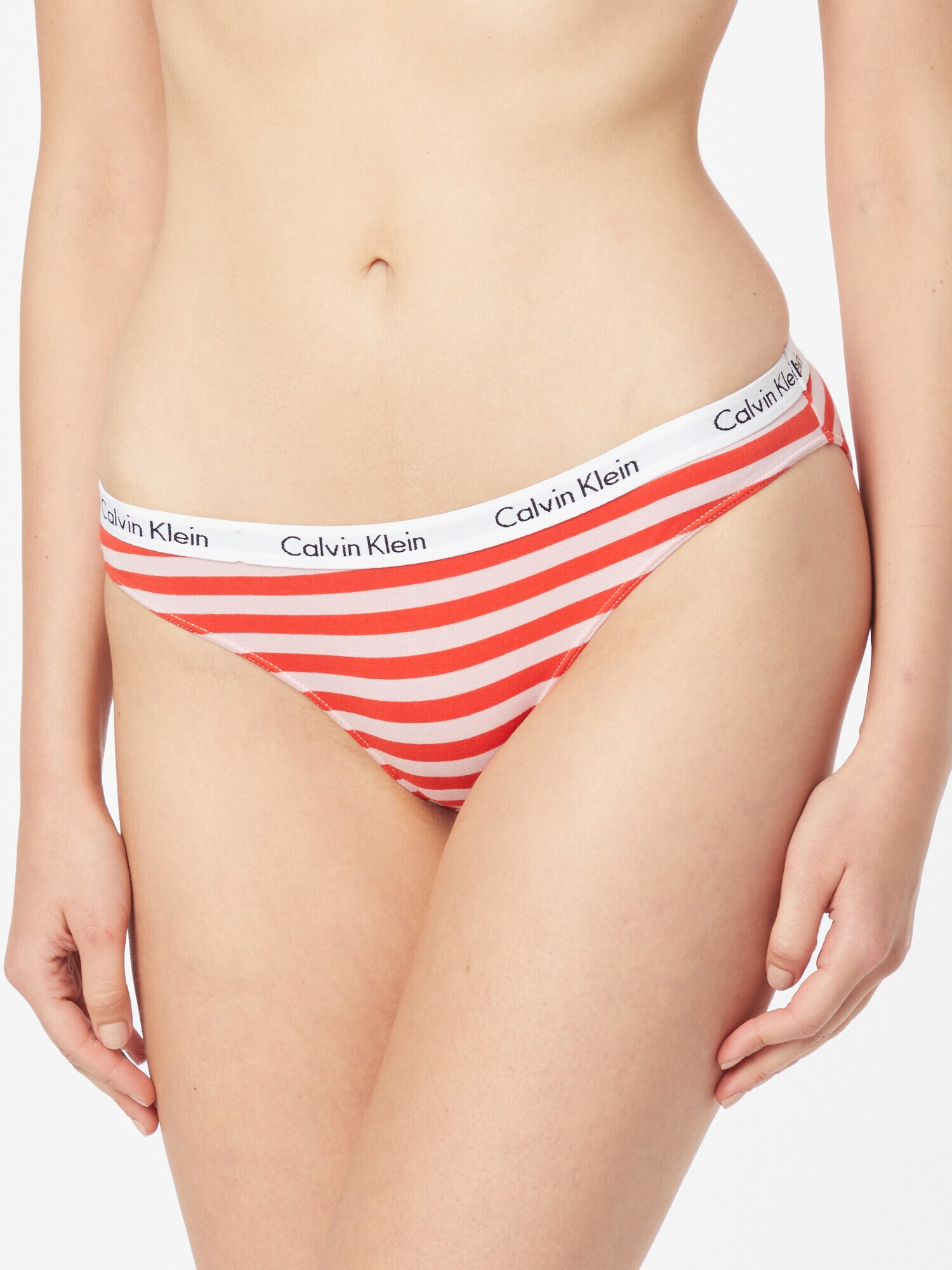 Calvin Klein Underwear Слип 'Carousel' питая / черно / бяло - Pepit.bg