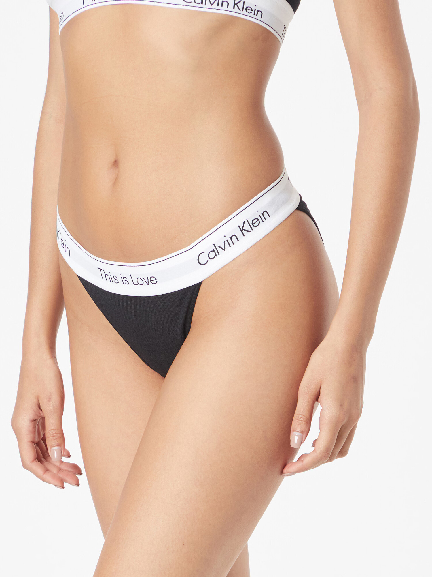 Calvin Klein Underwear Слип светлосиво / черно / бяло - Pepit.bg