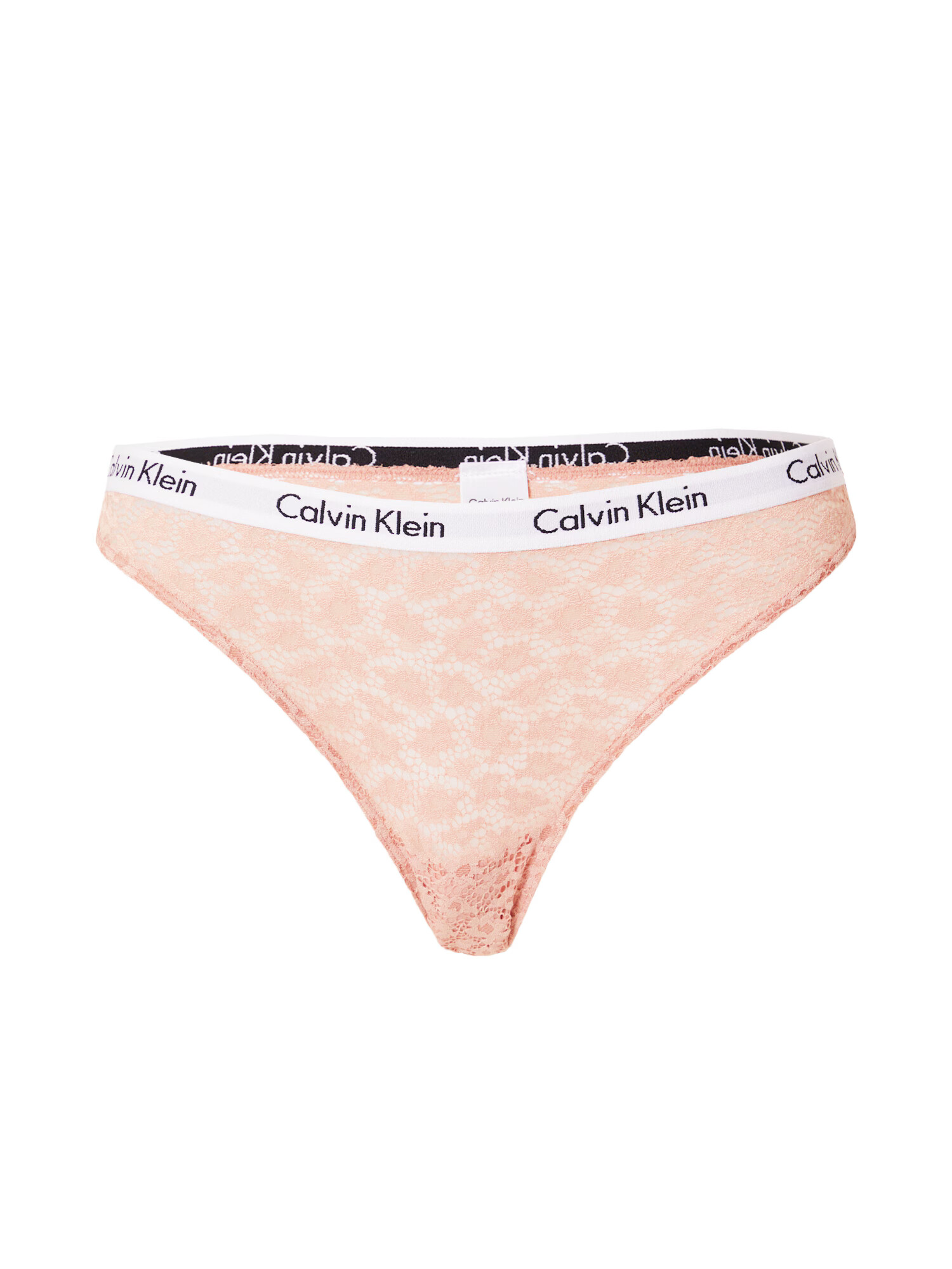 Calvin Klein Underwear Слип телесен цвят / черно / бяло - Pepit.bg