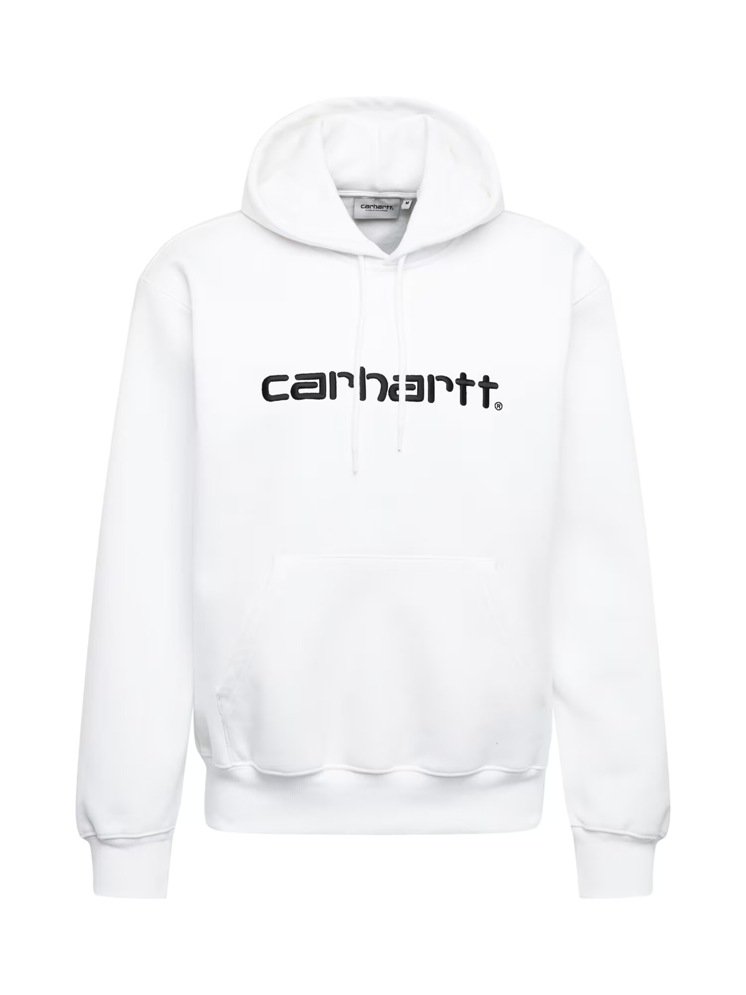 Carhartt WIP Блузон с качулка бяло / черно - Pepit.bg