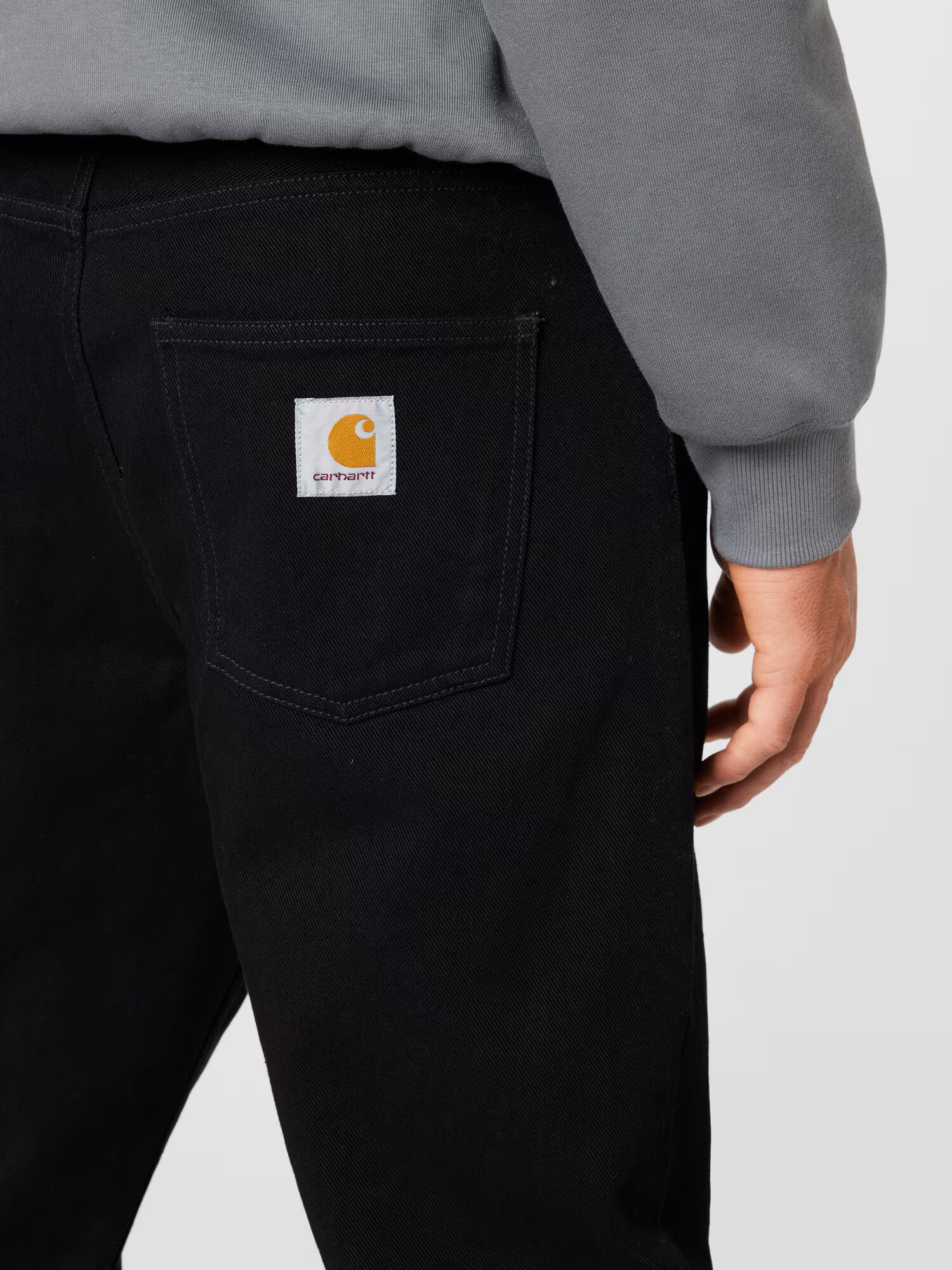 Carhartt WIP Дънки 'Newel' черен деним - Pepit.bg