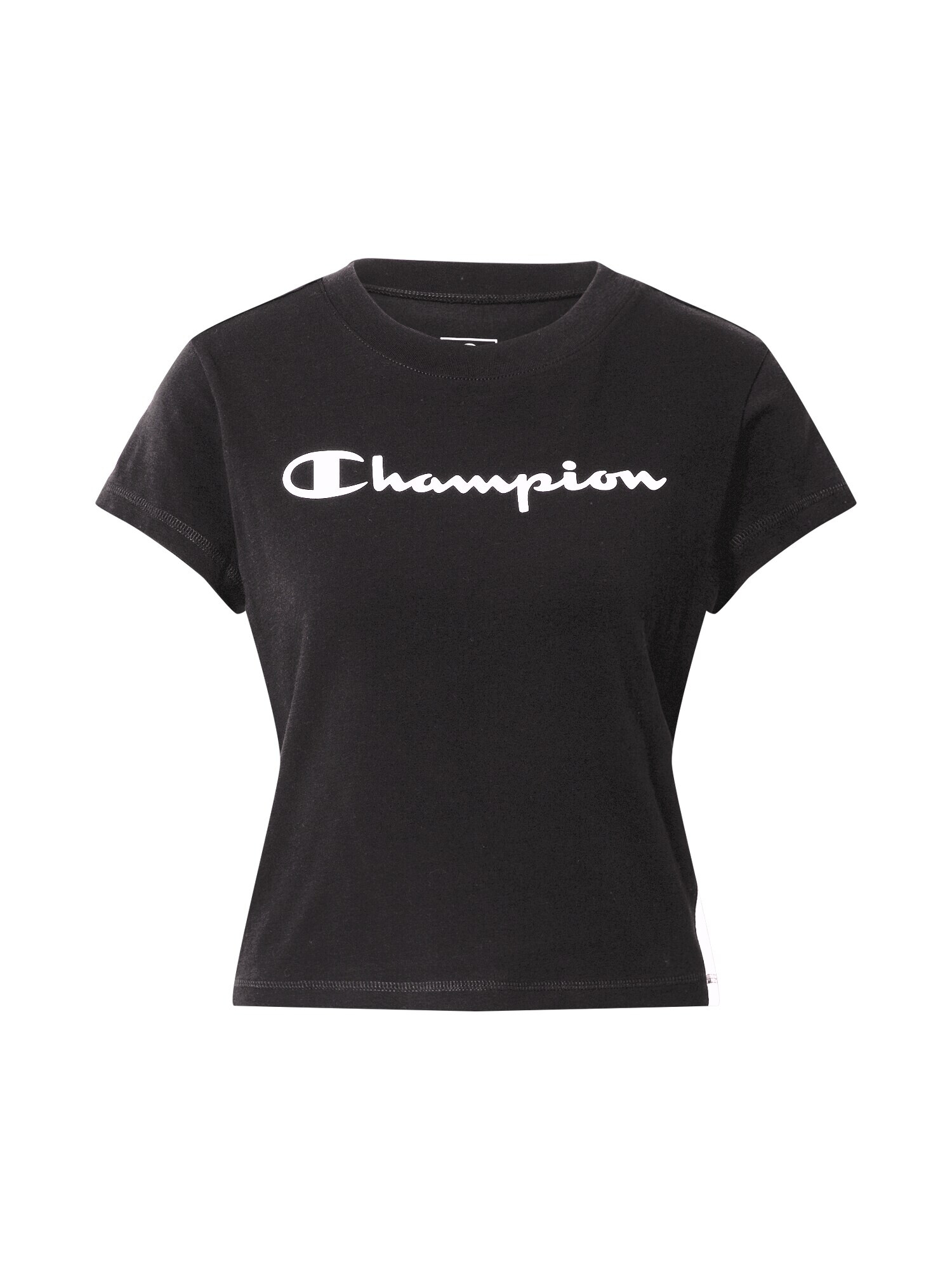 Champion Authentic Athletic Apparel Функционална тениска бяло / черно - Pepit.bg