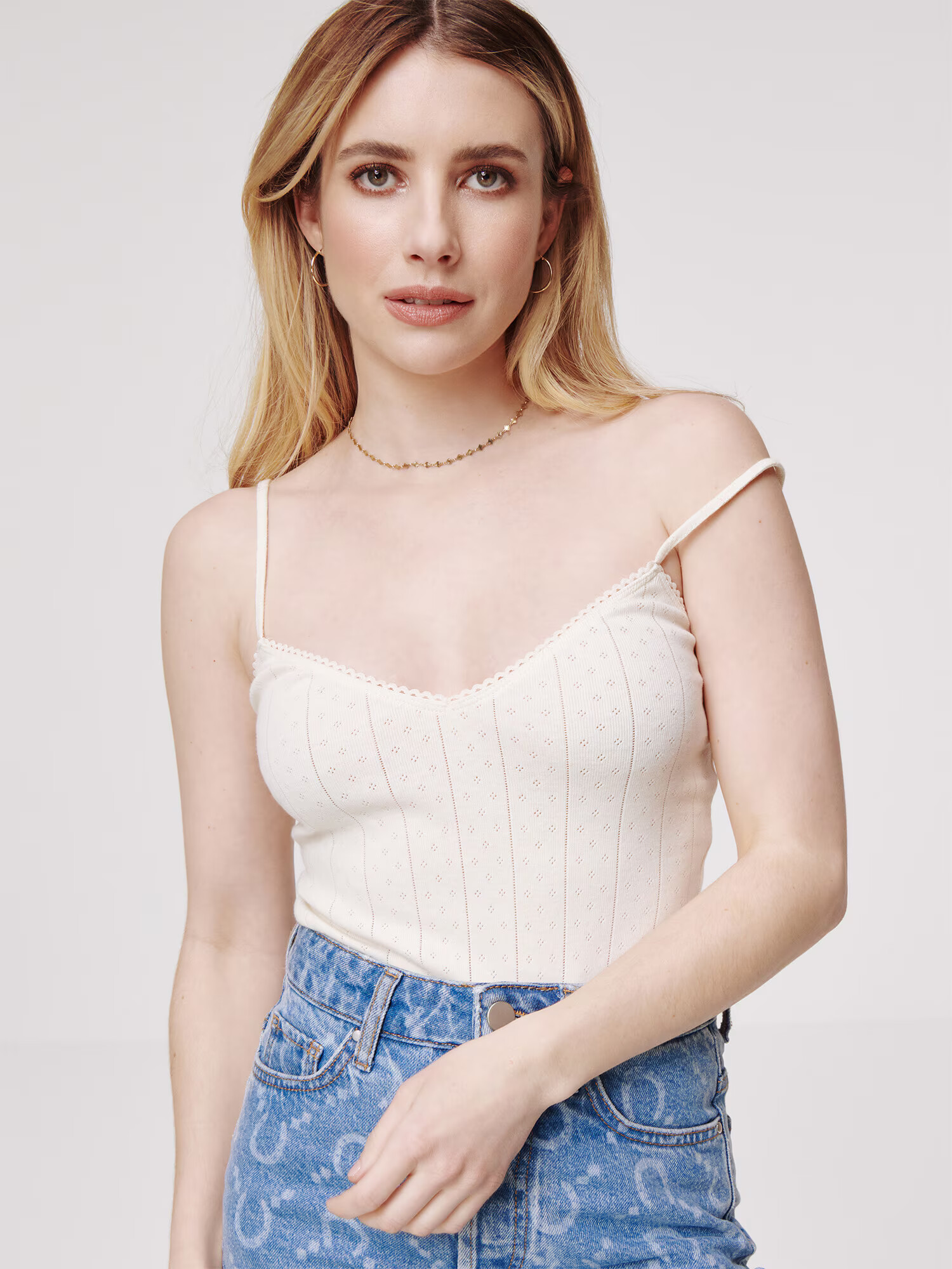 Daahls by Emma Roberts exclusively for ABOUT YOU Блуза боди 'Beyond' бежово - Pepit.bg