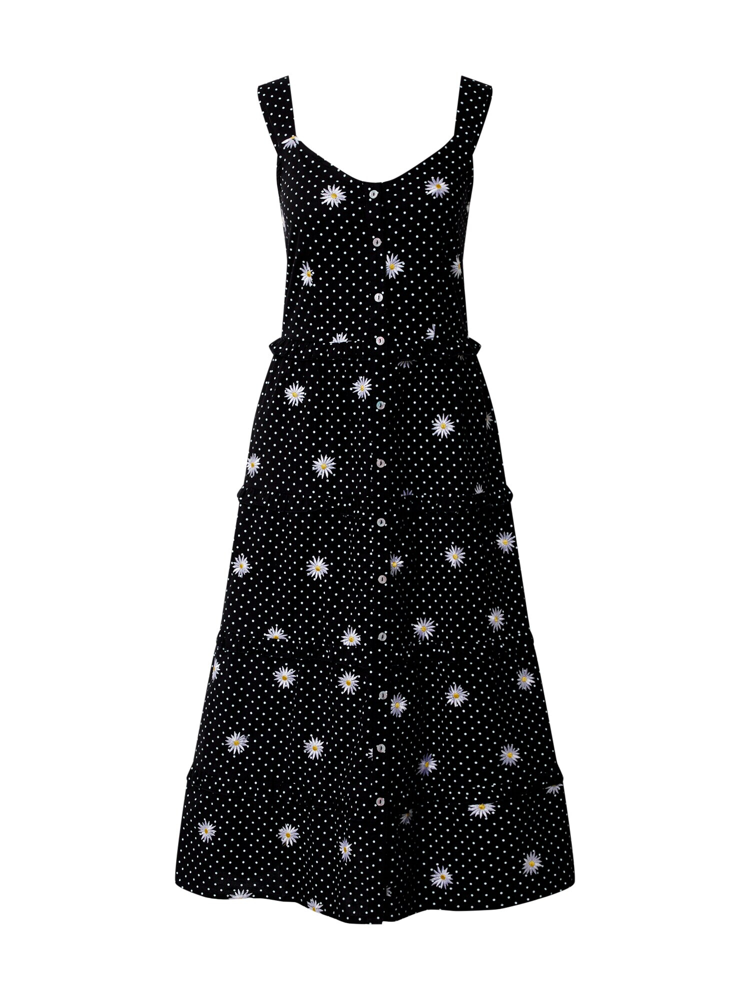 Dorothy Perkins (Tall) Рокля 'Tall Daisy Cami Dress' черно - Pepit.bg