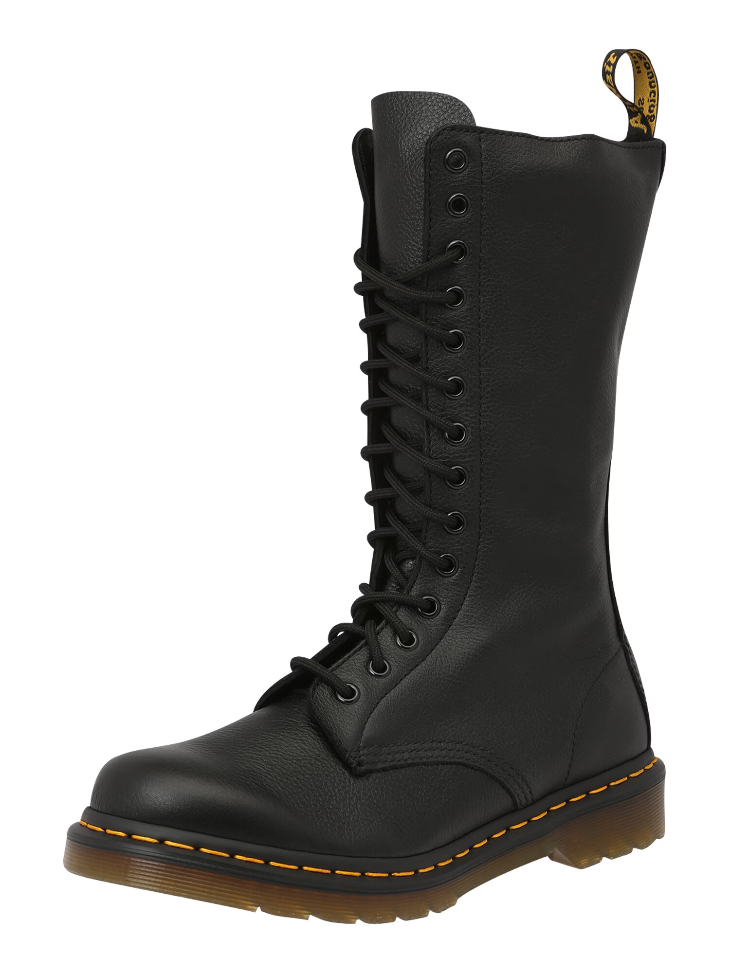 Dr. Martens Ботуши с връзки '1B99 Virginia' черно - Pepit.bg