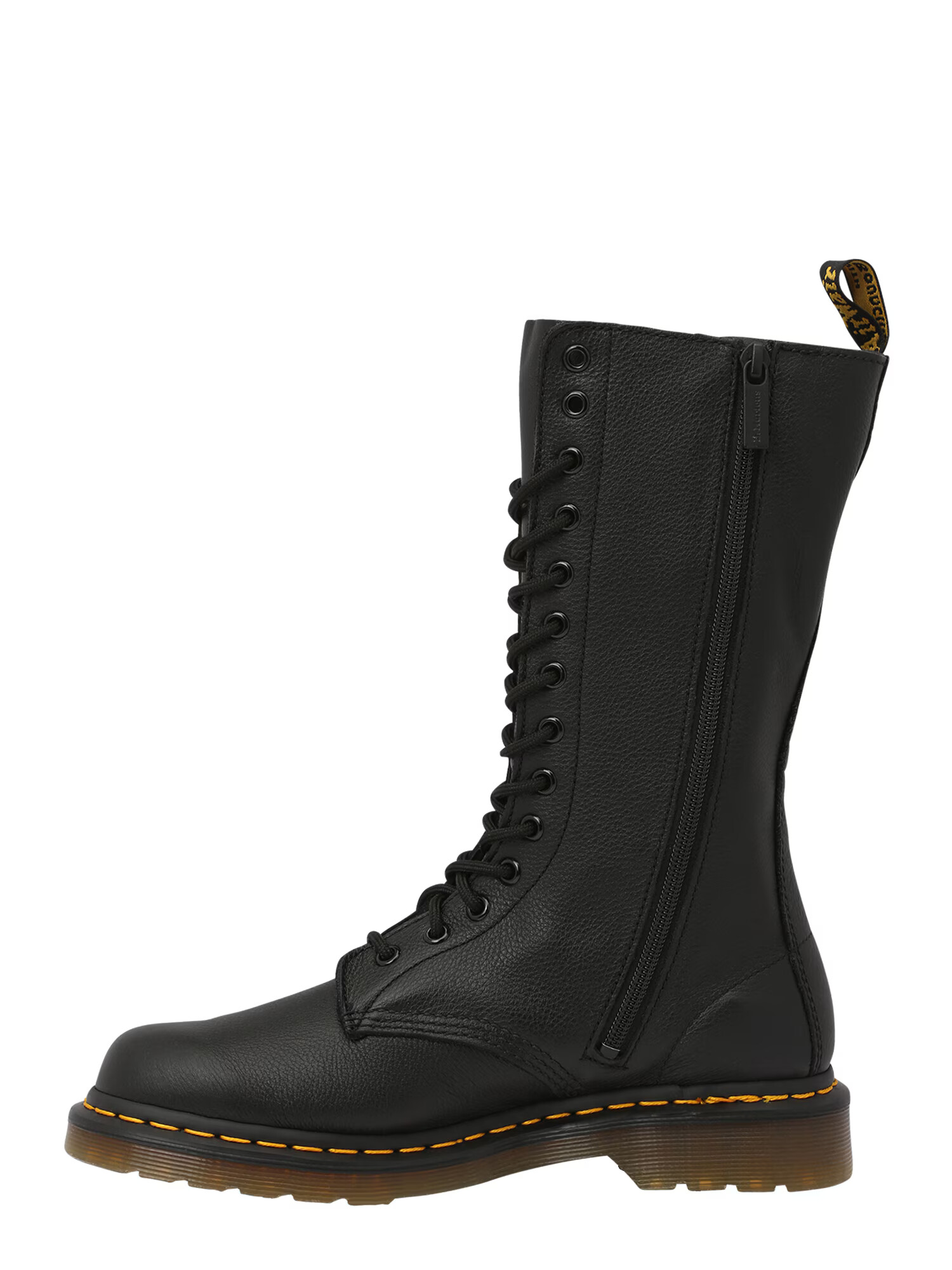 Dr. Martens Ботуши с връзки '1B99 Virginia' черно - Pepit.bg