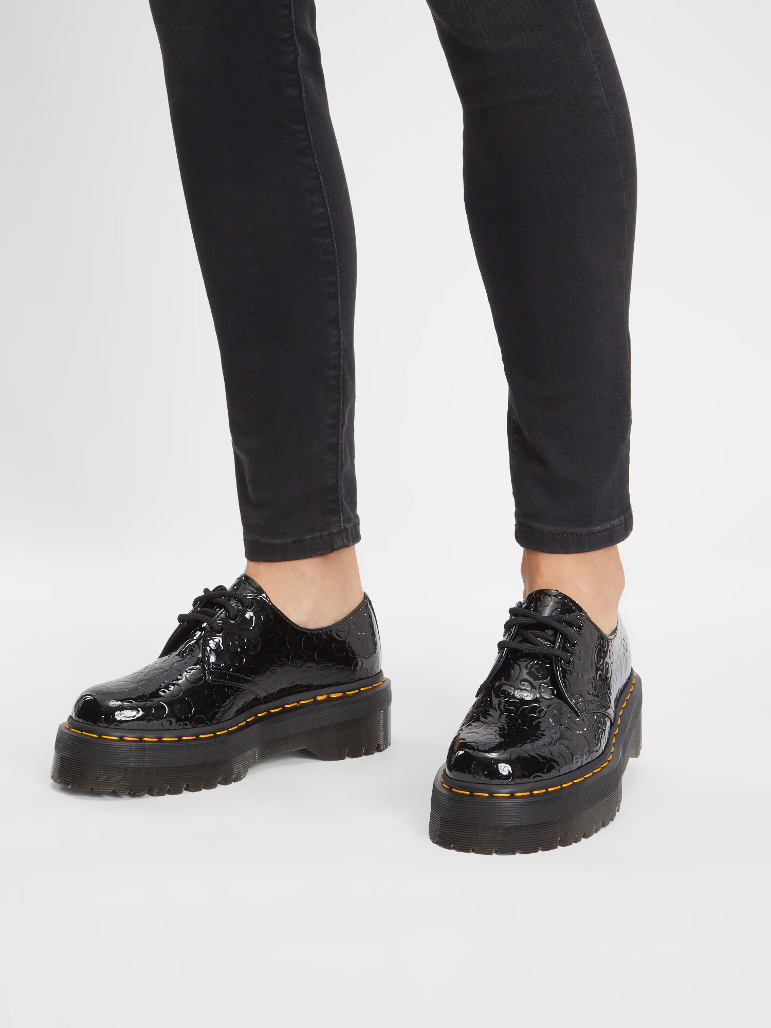 Dr. Martens Обувки с връзки черно - Pepit.bg