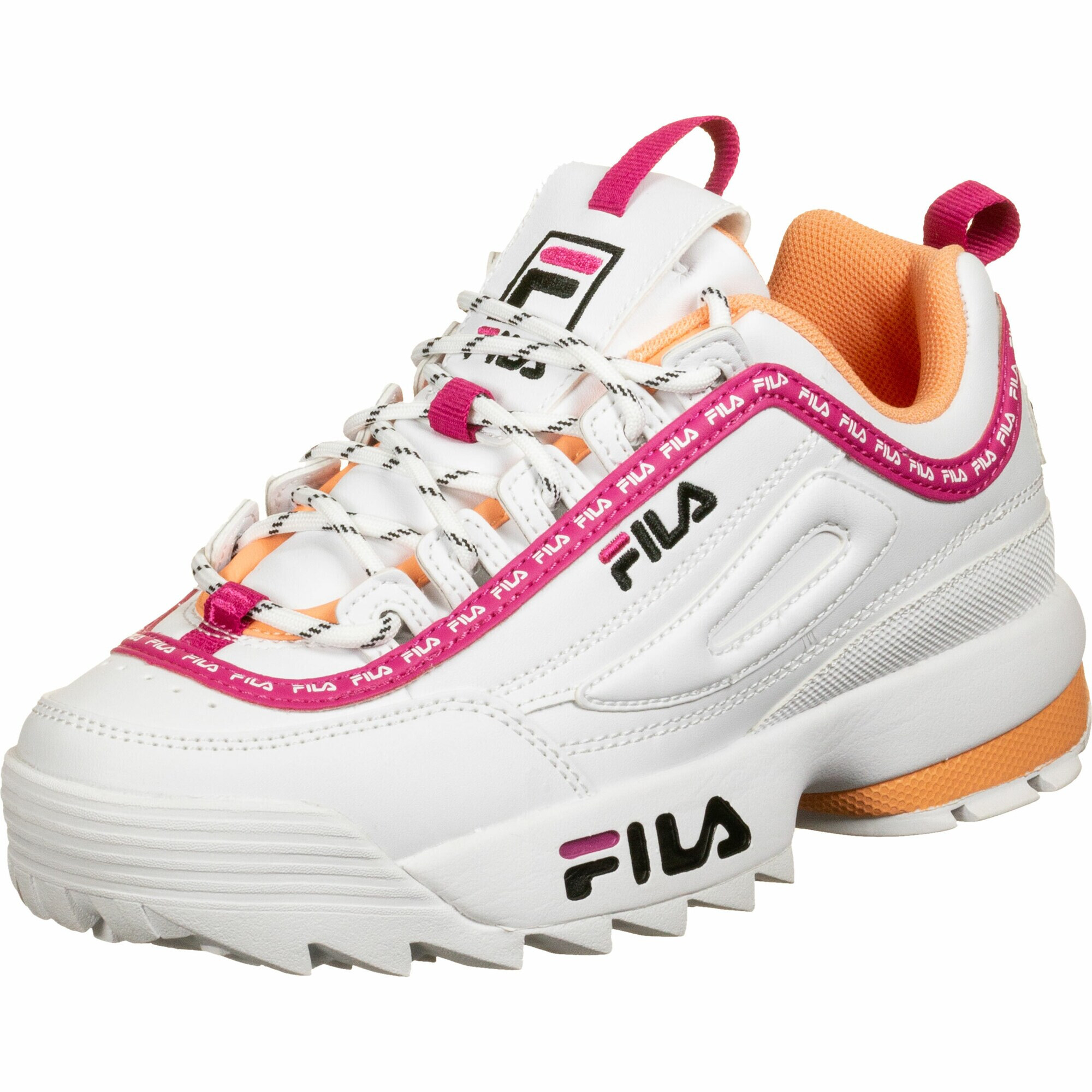 FILA Ниски сникърси ' Disruptor Logo ' корал / розово / бяло - Pepit.bg