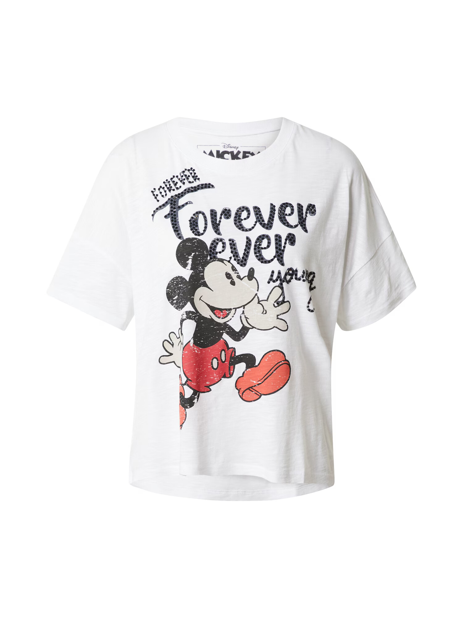 Frogbox Тениска 'Forever Mickey' пъстро / бяло - Pepit.bg