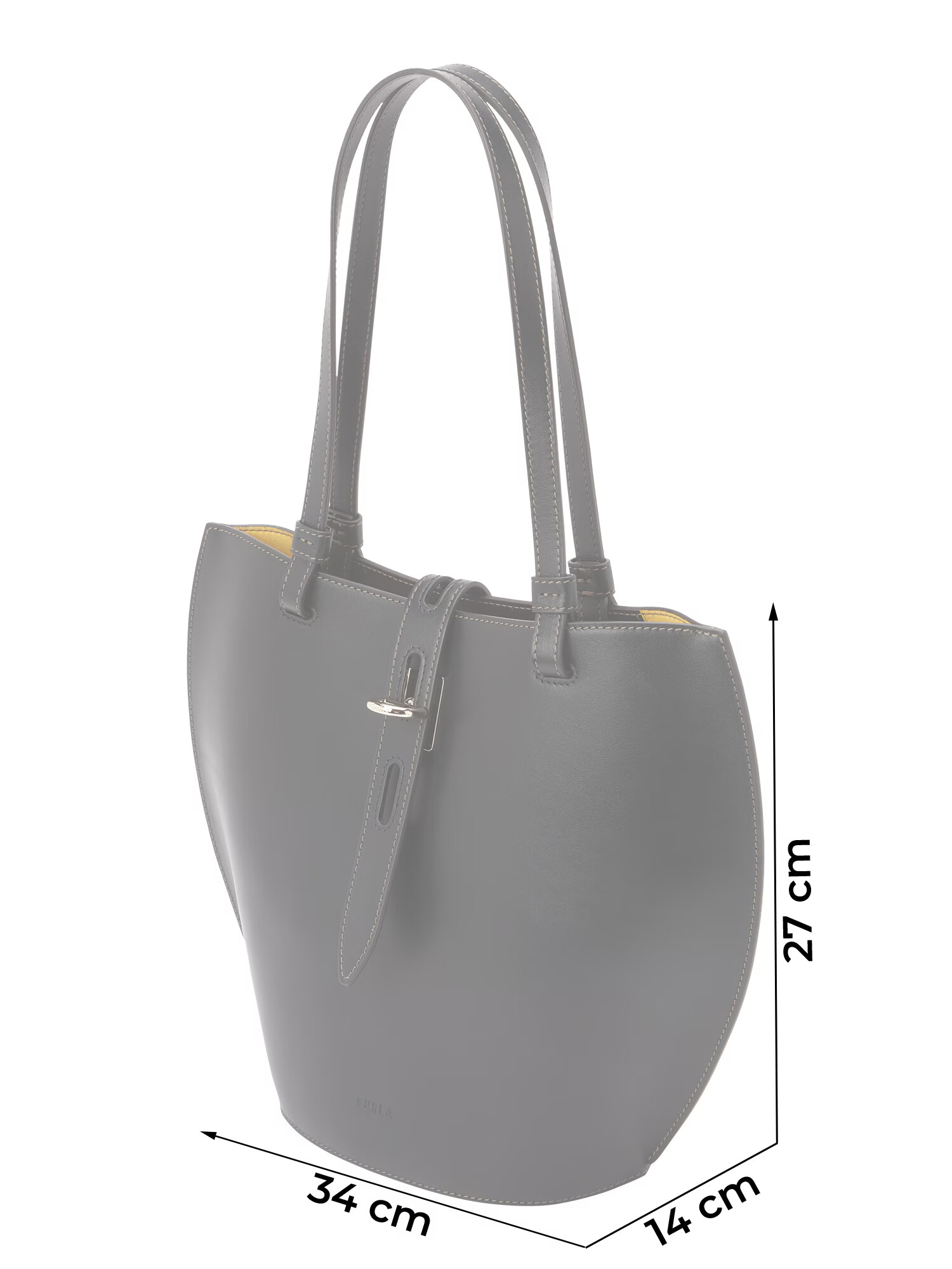 FURLA "Чанта тип ""Shopper""" 'UNICA' черно - Pepit.bg