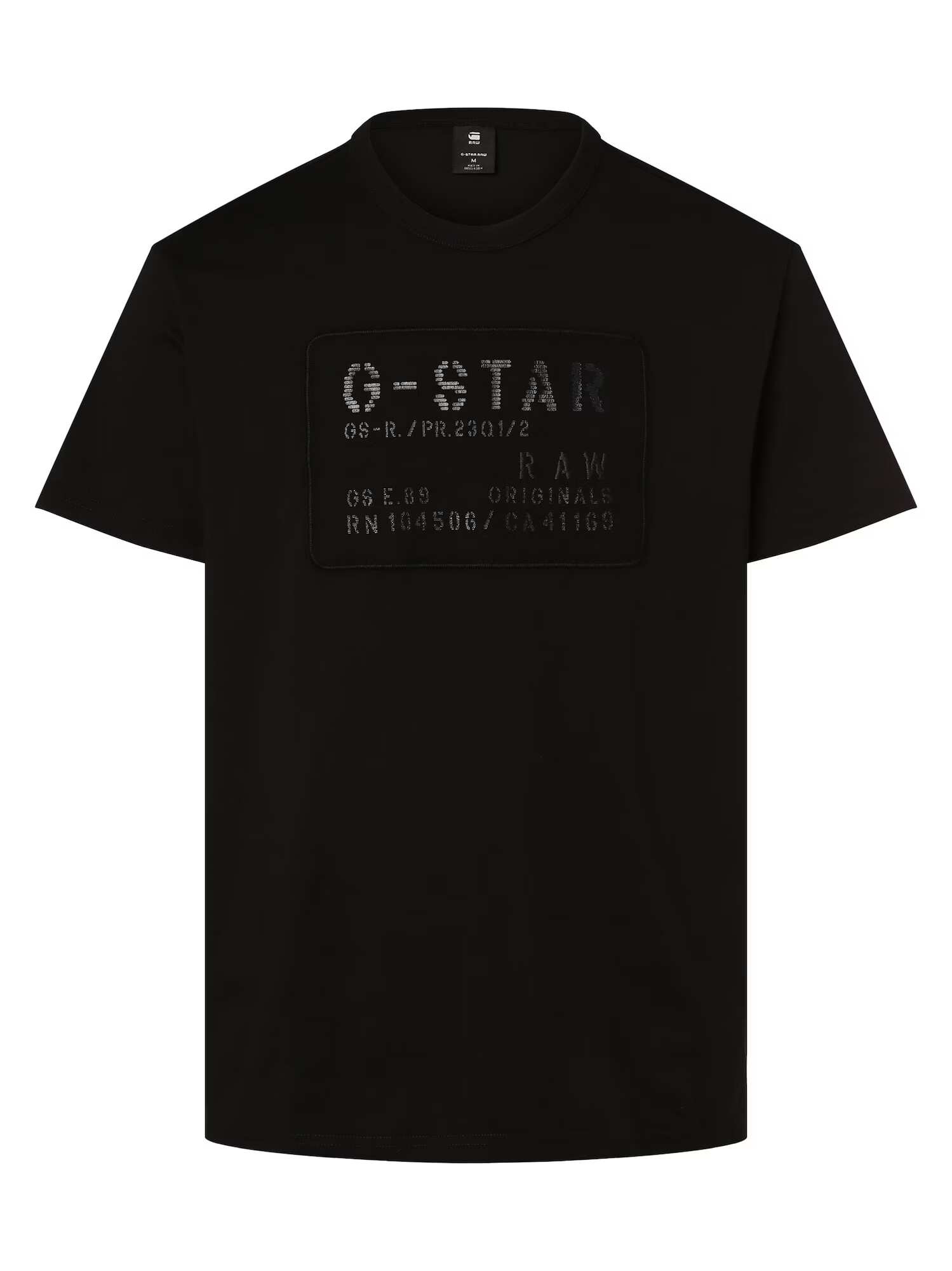 G-Star RAW Тениска сиво / черно - Pepit.bg