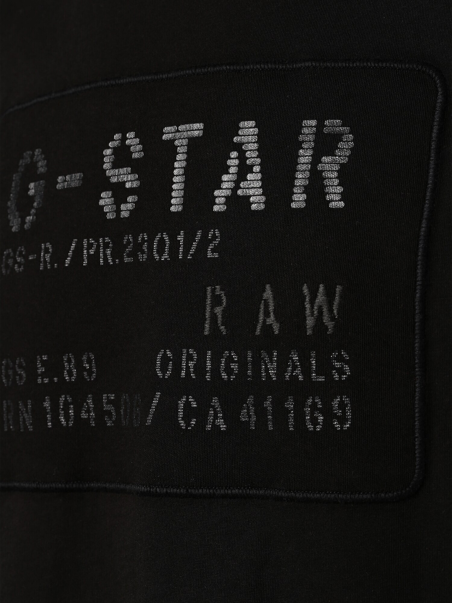 G-Star RAW Тениска сиво / черно - Pepit.bg